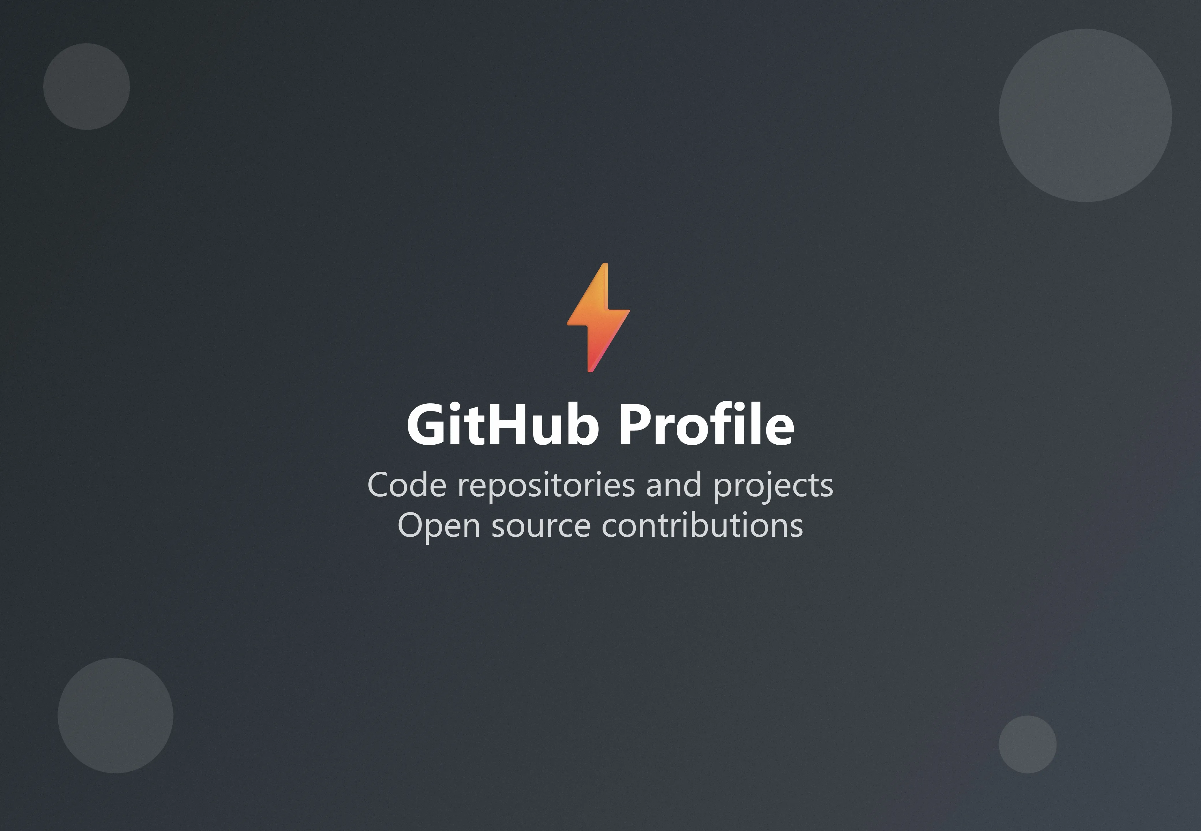 GitHub Profile